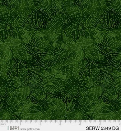 P & B Textiles - 108' Serenity - Serene Texture, Dark Green