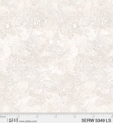 P & B Textiles - 108' Serenity - Serene Texture, Light Silver