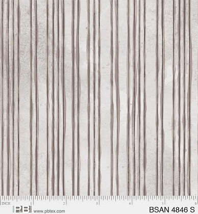 P & B Textiles - Baby Safari Animals - Stripe, Gray