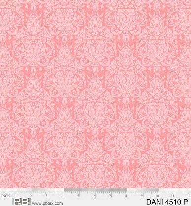 P & B Textiles - Daniella - Damask, Pink