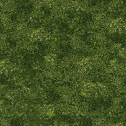 P & B Textiles - Fireside Serenity - Painted Foliage Texture, Green