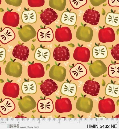 P & B Textiles - Harvest Minis - Apples, Neutral