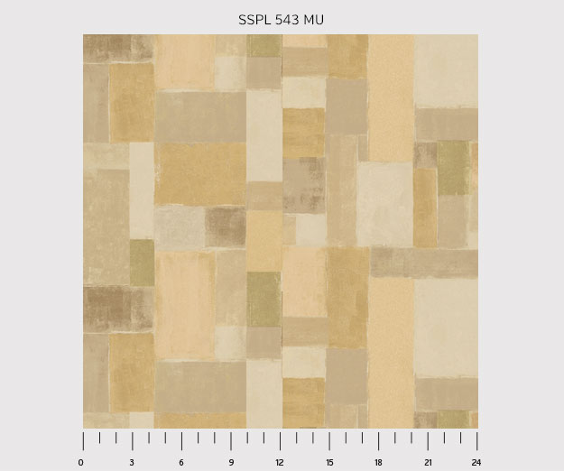 P & B Textiles - Silvia's Splendor - Patchwork, Ecru