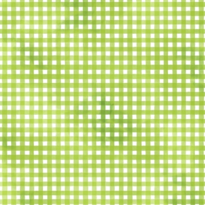 P & B Textiles - Sunflower Field - Gingham Squares, Green