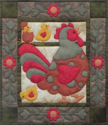 Pattern - Spotty Rooster - Size: 13' X 15'