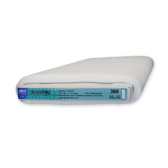 Pellon - E-Z Stitch Tear Away Backing - Lt Weight, White