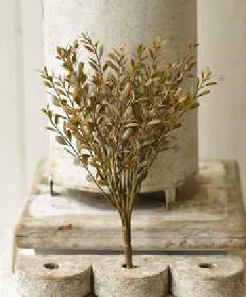 Pick - Basil Boxwood Pick, Sage
