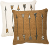 Pillow - Arrows, Tan