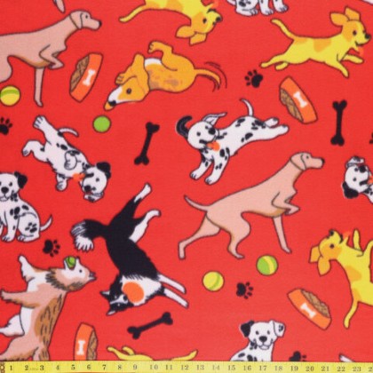 Polar Fleece - 60' Fleece - Best in Show, Red