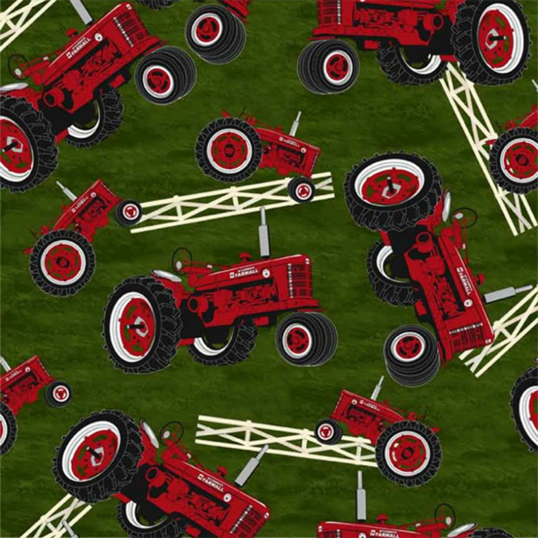 Print Concepts - International Harvester - Farmel Tractors, Green