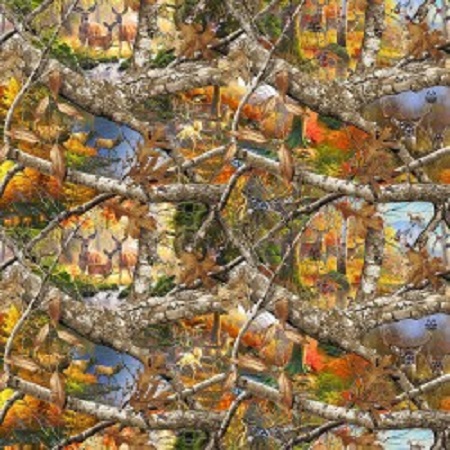 Print Concepts - Real Tree - Real Tree Blaze - Animal Scenic, Multi