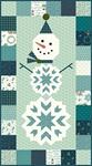Quilt Kit - Arrival of Winter - Frosty Wall Hanging Kit - 27^ x 49 1/2^