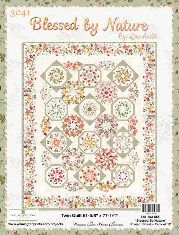 Quilt Kit - Blessed by Nature by Wilmington Prints (Twin)