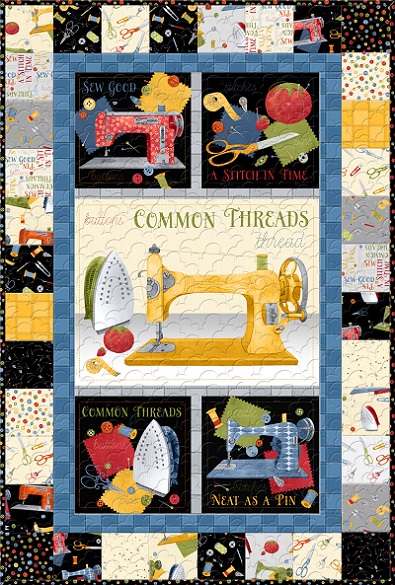 Quilt Kit - Boardwalk Featuring Common Threads (Wall Quilt)