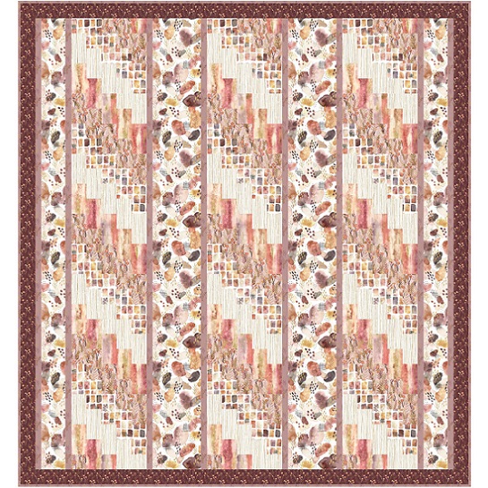 Quilt Kit - Dessert Blooms by P&B Textiles (Twin)