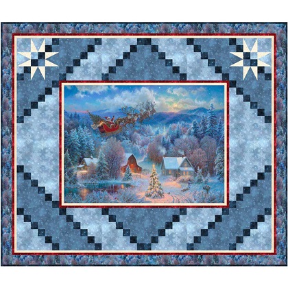 Quilt Kit - The Night Before Christmas by Northcott