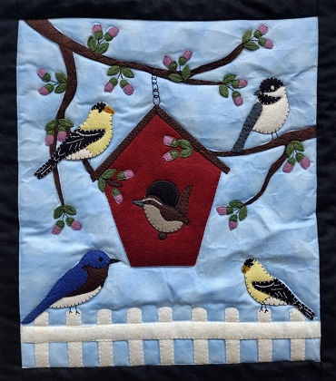Quilt Wall Hanging Kit - Spring Birds