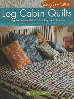 Quilting Book - Log Cabin Quilts - By Penny Haren