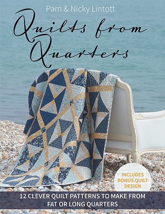 Quilting Book - Quilts From Quarters - 12 Quilt Designs