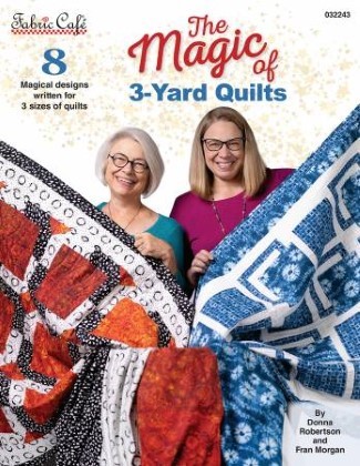 Quilting Book - The Magic of 3-Yard Quilts - From Fabric Cafe