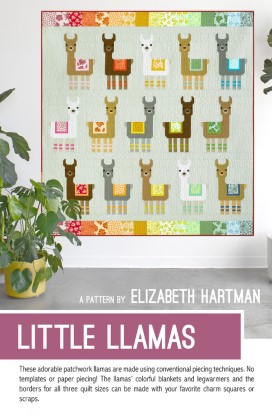 Quilting Pattern - Elizabeth Hartman Pattern - Little Llamas