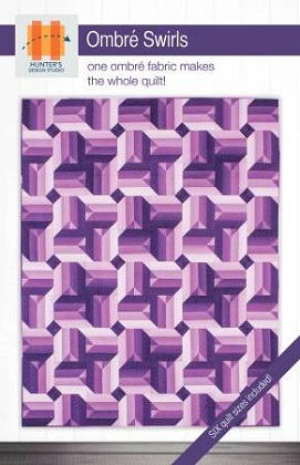 Quilting Pattern - Ombre Swirls