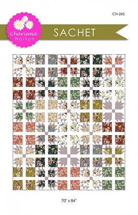 Quilting Pattern - Sachet Quilt Pattern - 70 x 84'