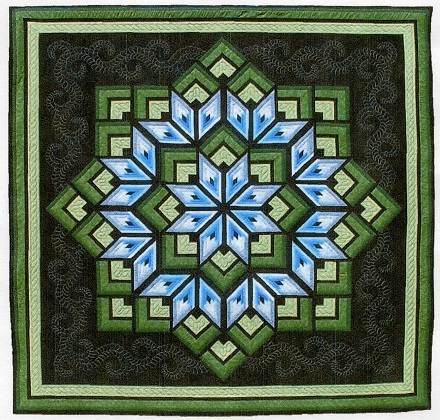 Quilting Pattern - Star Burst - 101' Square
