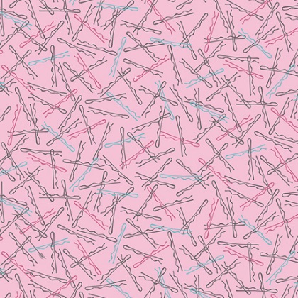 Quilting Treasures - A Cut Above - Bobby Pins, Pink