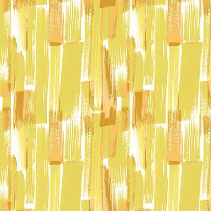 Quilting Treasures - Blissful Blooms - Paint Strokes, Yellow