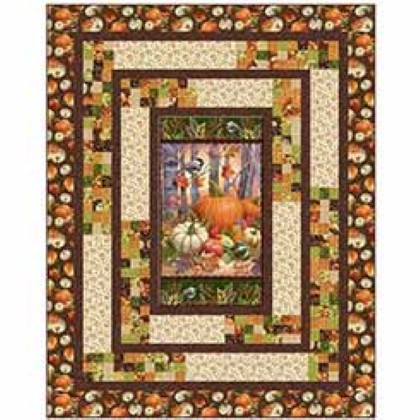 Quilting Treasures - Digital Quilt Top - Autumn Forest - 69½' x 87½'
