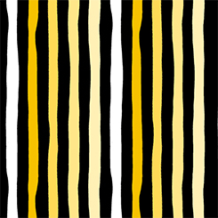 Quilting Treasures - Fiona - Stripe, Black