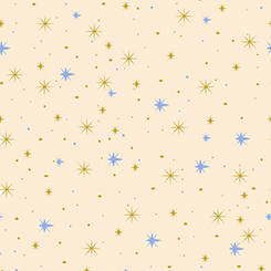 Quilting Treasures - Holy Gatherings - Stars, Cream
