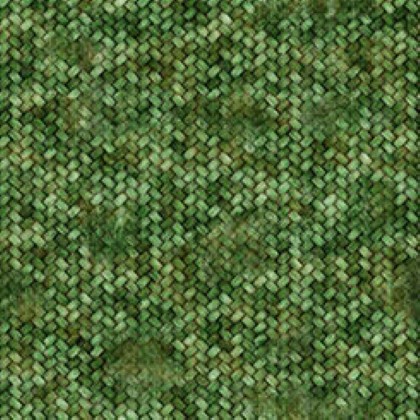 Quilting Treasures - Lil Farmers - Basketweave Texture, Dark Green