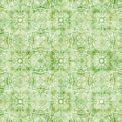 Quilting Treasures - Lil Farmers - Medallion Geo, Light Green