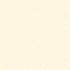 Quilting Treasures - Quilting Illusions - Viney Leaf, Cream