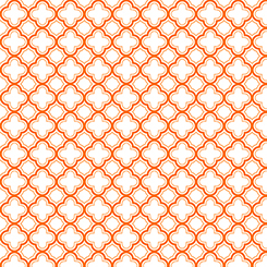 Quilting Treasures - Sorbets - Geo, Orange