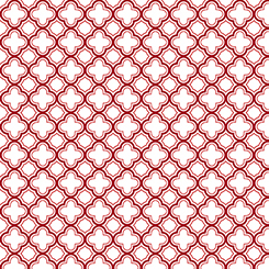 Quilting Treasures - Sorbets - Geo, Red