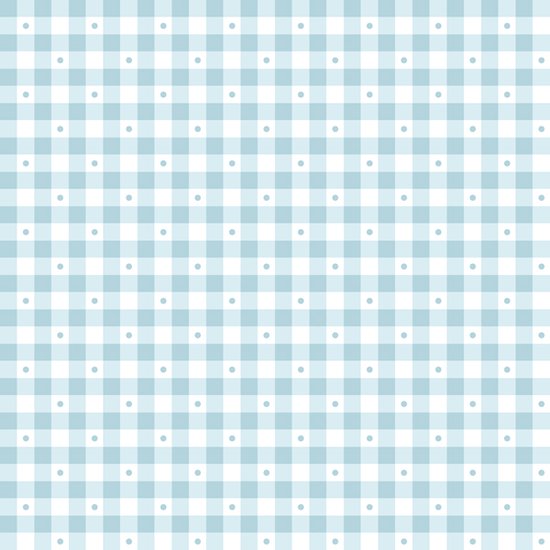 Quilting Treasures - Sorbets - Gingham, Blue