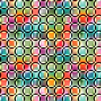 Quilting Treasures - Tree Dance - Circle Geo, Multi