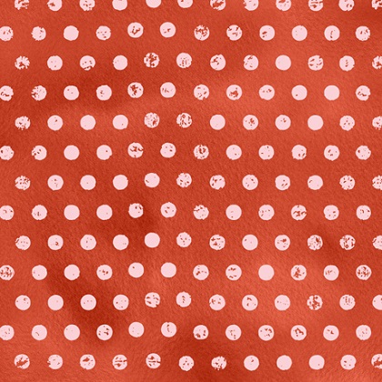 Quilting Treasures - Wildflower Farm - Dots, Red