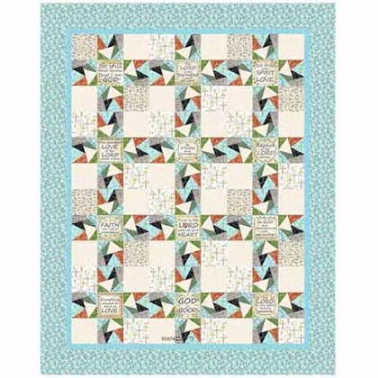 Quilting Treasures Pattern - Love & Comfort - Based on Rejoice Collection