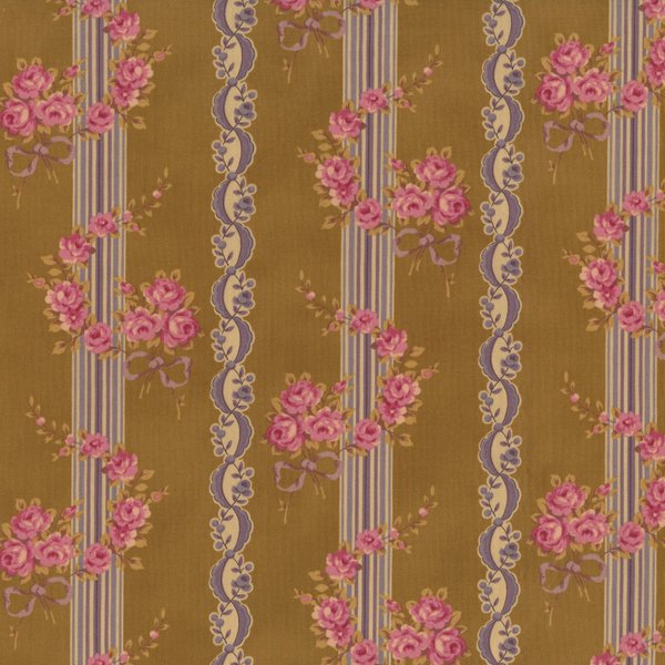 RJR - Esprit Maison - Floral Stripe, Gold