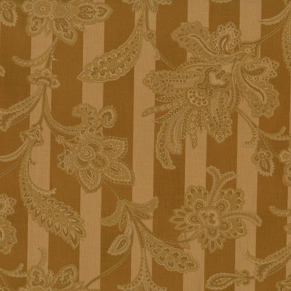 RJR - Esprit Maison - Tonal Paisley Floral Stripe, Gold