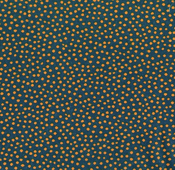 RJR - Garden Collage - Yellow Dots, Dark Blue