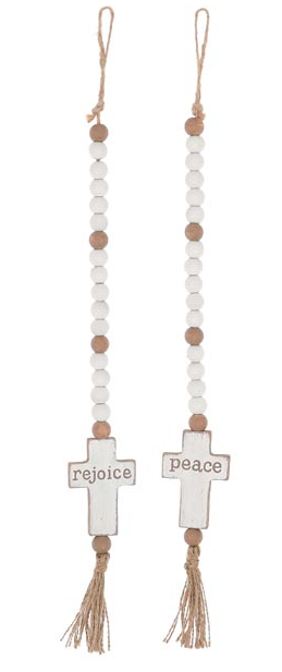 RUSTIC PRAYER BEADS WITH CROSSES