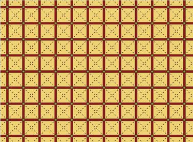 Red Rooster - All Things Christmas - Crisscross Plaid, Yellow