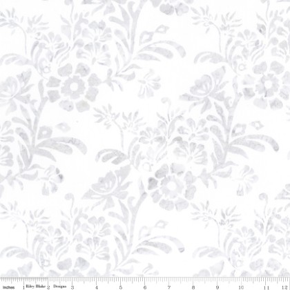 Riley Blake - Batiks: Expressions Porcelains - Floral, Phloof