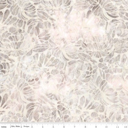 Riley Blake - Batiks: Expressions Porcelains - Leaves, Tapestry