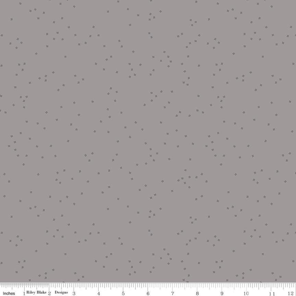 Riley Blake - Blossom, Gray Dots on Gray